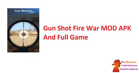 Gun Shot Fire War V.1.2.6 MOD APK